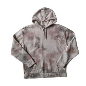 Hollister Multicolor Tie Dye Relaxed Fit Drawstring Pullover Hoodie Sweatshirt
